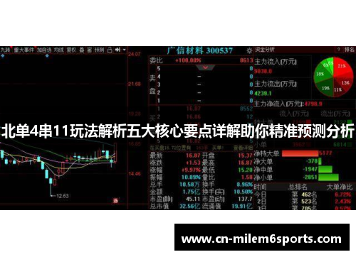 北单4串11玩法解析五大核心要点详解助你精准预测分析